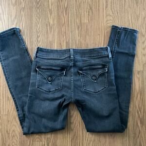 Hudson Flap Pocket Collin Skinny Jean Women's Stretch Gray Jeans Size 28 EUC